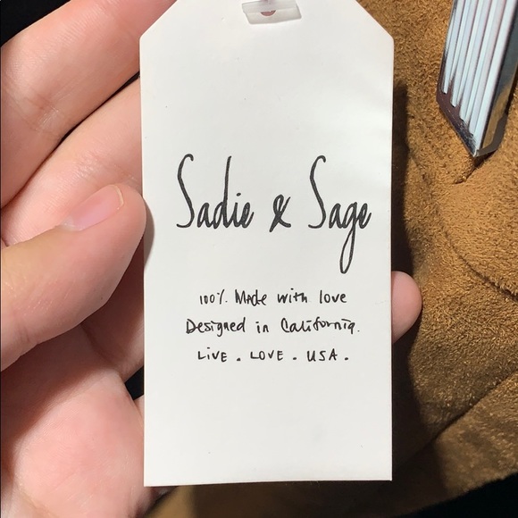 Women’s faux suede skirt - Picture 3 of 3